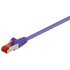 „Goobay CAT 6“ jungties kabelis, S/FTP (PiMF), violetinis – laido ilgis 0,15 m