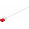 Goobay CAT 6 U/UTP Plonas LAN Patchcord kabelis, Baltas 15m