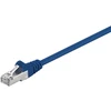 Goobay 95203, 0,25 m, Cat5e, SF/UTP (S-FTP), RJ-45, RJ-45, Mėlynas