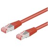 Goobay Patchkabel CAT6 RJ45 S/FTP 10m red