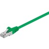 Goobay Kabelis łączący RJ-45, Cat 5e , SF/UTP, žalia, 1.5 m (95547)
