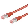Goobay 95571, 1.5 m, Cat6, S/FTP (S-STP), RJ-45, RJ-45, Raudona
