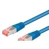 Goobay Wentronic goobay – Tinklo kabelis – RJ-45 (M) iki RJ-45 (M) – 1,5 m – SFTP, PiMF – CAT 6 – be halogenų, formos – mėlynas (95576)