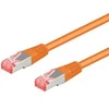 Goobay 95649, 25 m, Cat6, RJ-45, RJ-45, Oranžinė