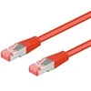 Goobay 95650, 25 m, Cat6, RJ-45, RJ-45, Raudonas