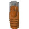 Goobay Kabelis LAN Patchcord CAT 6 U/UTP FLAT rūda 2m