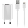 Goobay Apple Lightning įkroviklio rinkinys 5 W, vidaus, AC, 5 V, 1 m, balta