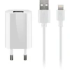 Goobay Apple Lightning įkroviklio rinkinys 5 W, vidaus, AC, 5 V, 1 m, balta