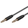 Kabelis Goobay Jack 3.5mm - Jack 3.5mm 0.5m juoda (63824)