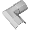 Kampas Goobay COVER juostelei 33mm Sidabras