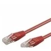 Goobay CAT 5e patch cable, U/UTP 68389 7,5 m, Raudona