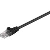 Goobay CAT 5e Jungties laidas, U/UTP, juodas - Laido ilgis 1,5 m