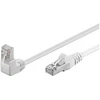 Goobay Kabelis LAN Patchcord CAT 5E F/UTP 1x90 Baltas 2m