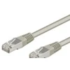 „Goobay 68618 CAT 5e“ jungiamasis kabelis, F/UTP RJ45 kištukas (8P8C), RJ45 kištukas (8P8C), 0,25 m, Pilkas