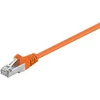 RB-LAN CAT 5e jungties kabelis, F/UTP, oranžinis – laido ilgis 0,25 m