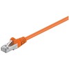 RB-LAN CAT 5e jungties kabelis, F/UTP, oranžinis – laido ilgis 3 m