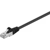 Goobay CAT 5e tinklo kabelis, F/UTP, juodas, 50 m, Cat5e, F/UTP (FTP), RJ-45, RJ-45, juodas