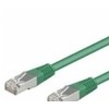 Goobay CAT 5e Komutacinis kabelis, F/UTP, žalias, 20 m, Cat5e, F/UTP (FTP), RJ-45, RJ-45, Žalias