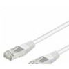 Goobay CAT 5e Jungiamasis laidas, SF/UTP, baltas - Laido ilgis 50 m