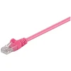 Goobay CAT 5e tinklo kabelis, U/UTP, purpurinė, 5m, 5 m, Cat5e, U/UTP (UTP), RJ-45, RJ-45, purpurinė