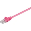 Goobay CAT 5e tinklo kabelis, U/UTP, purpurinė, 5m, 5 m, Cat5e, U/UTP (UTP), RJ-45, RJ-45, purpurinė
