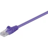 Goobay CAT 5e tinklo kabelis, U/UTP, violetinė, 2 m – CCA vario mišinys