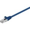 Goobay CAT 5e Komutacinis kabelis, F/UTP, mėlynas, 3 m, Cat5e, F/UTP (FTP), RJ-45, RJ-45, Mėlyna