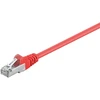 RB-LAN CAT 5e Kabelis łączący, F/UTP, Raudona - Długość kabla 1 m (RB50151)
