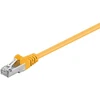Goobay RB-LAN CAT 5e Kabelis łączący, F/UTP, Geltonas - Długość kabla 2 m