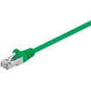 RB-LAN CAT 5e Jungties laidas, F/UTP, žalias - Laido ilgis 2 m