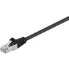 Goobay CAT 5e tinklo kabelis, F/UTP, juodas, 20 m, Cat5e, F/UTP (FTP), RJ-45, RJ-45, juodas