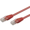 Goobay Kabelis LAN Patchcord CAT 6 U/UTP Raudonas 1m