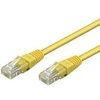 Goobay Kabelis Wentronic Cable CAT 6 Komutacinis Cable, U/UTP, geltonas, 10 m - CCA coppergemisch (68443)