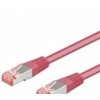 „Goobay CAT 6“ jungties kabelis, S/FTP (PiMF), violetinis - kabelio ilgis 20 m