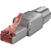 Goobay CAT 6 lauko tipo RJ45 jungtis STP, ekranuota - 5,0-8,5 mm (65940)