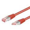 „Goobay“ jungiamasis kabelis CAT6 RJ45 S/FTP 0,25m, raudonas
