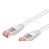 „Goobay GB CAT6“ tinklo kabelis, S/FTP, baltas, 0,5 m, LSZH
