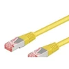 Goobay 3m CAT 6 pataisų kabelis, S/FTP (PiMF), geltonas