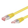 „Goobay CAT 6“ jungties kabelis, S/FTP (PiMF), geltonas – laido ilgis 7,5 m