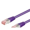 Goobay Kabelis LAN Patchcord CAT 6 S/FTP LSZH violetinė 1m
