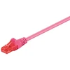 „Goobay CAT 6 U/UTP“ jungiamasis kabelis, violetinis - kabelio ilgis 0,25 m