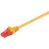 Goobay Wentronic Goobay CAT 6 Komutacinis kabelis, U/UTP, yellow, 5 m - CCA coppergemisch (68418)