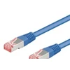 Goobay CAT 6 patch kabelis S/FTP (PiMF), mėlynas, 10 m, Cat6, S/FTP (S-STP), RJ-45, RJ-45, mėlynas