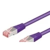 Goobay CAT 6 tinklo kabelis S/FTP (PiMF), violetinė, 10 m, Cat6, S/FTP (S-STP), RJ-45, RJ-45, violetinė