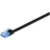 Goobay Kabelis LAN Patchcord CAT 6A UTP PŁASKI juodas 5m