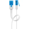 Goobay Kabelis LAN Patchcord CAT 6A UTP FLAT balta 10m