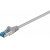 Goobay CAT 6A S/FTP LAN Patchcord kabelis, pilkas 15m
