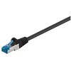 Goobay CAT 6A tinklo kabelis, S/FTP (PiMF), 20 m, juodas, 20 m, Cat6a, S/FTP (S-STP), RJ-45, RJ-45, juodas