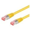 Goobay Kabelis LAN Patchcord CAT 6A S/FTP Geltona 7,5m