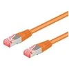 Goobay Kabelis LAN Patchcord CAT 6A S/FTP Oranžinis 3m